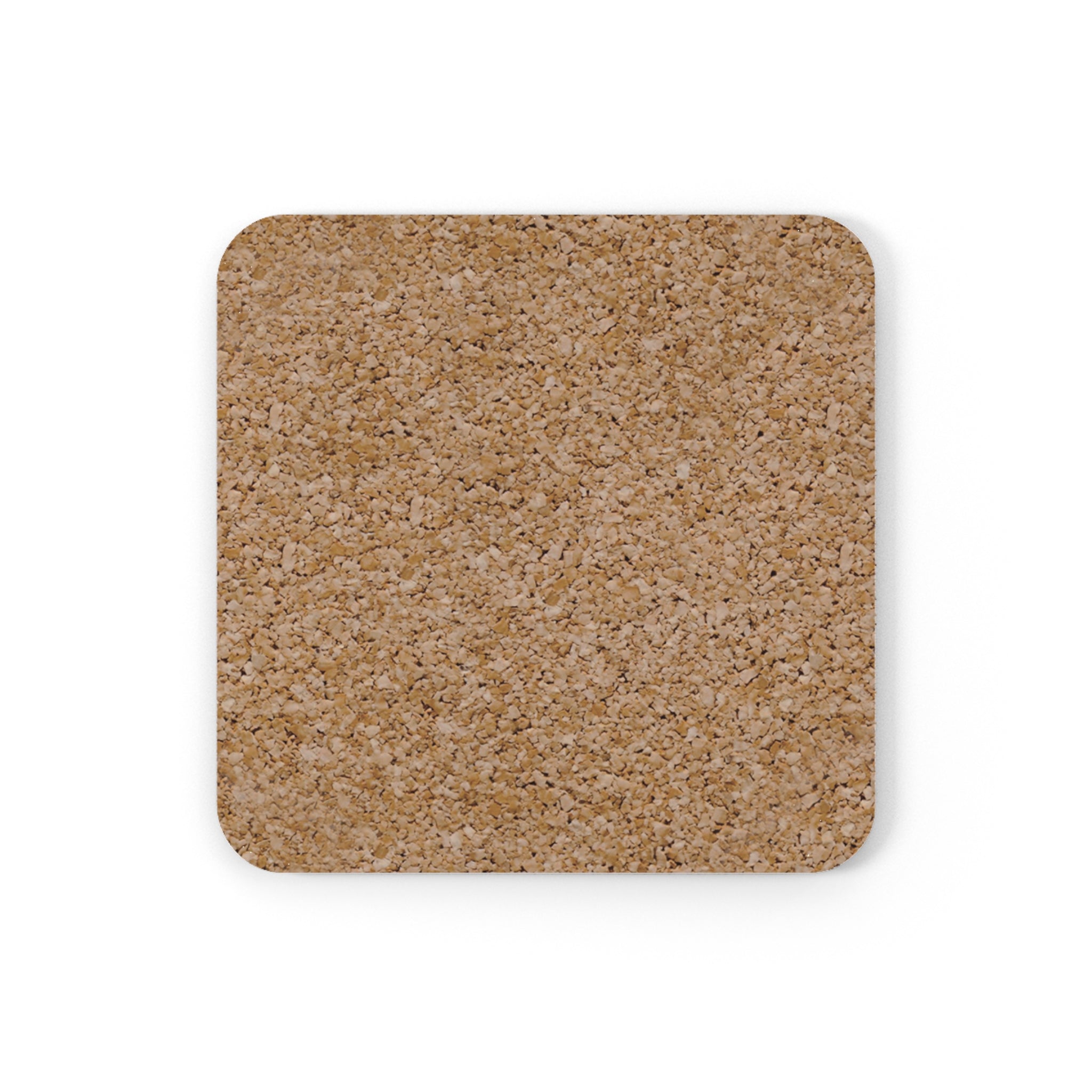 Hand Painted Acrylic Purple Mandala Print Cork Coaster