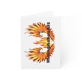 RisingAshesArt Logo Greeting Cards- (1pc, 10pc, 30pc, 50pc)
