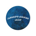 RisingAshesArt Blue Acrylic Print Cork Coaster