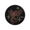 Hand painted Acrylic Phoenix Star Print Cork Coaster
