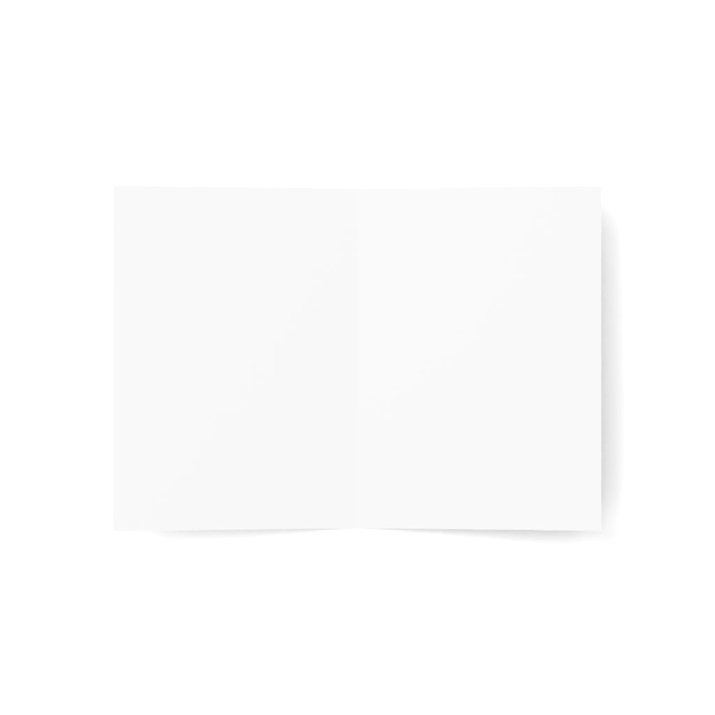 RisingAshesArt Poem Blue Greeting Cards- (1pc, 10pc, 30pc, 50pc)